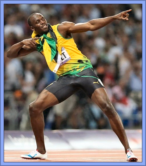 Usain Bolt Victory Pose