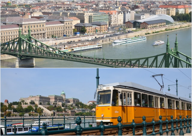 Budapest - le Danube et le tram
