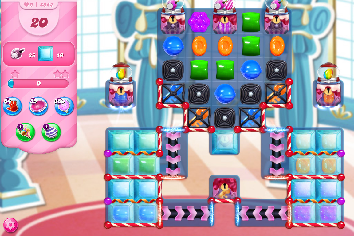 Candy Crush Saga level 4842