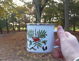 Autumn mug by Alice Draws The Line