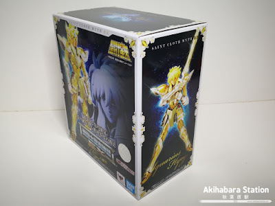 Review del Saint Cloth Myth EX Aquarius Hyoga Gold Cloth de Saint Seiya - Tamashii Nations