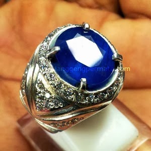 batu permata blue safir birma}