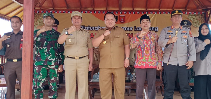 Jalin Sinergitas, Pj. Bupati Lambar terima kunjungan Gubernur Lampung