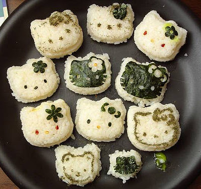 Onigiri Berbentuk Unik dan Lucu