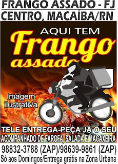 FRANGO ASSADO FJ / SÓ AOS DOMINGO