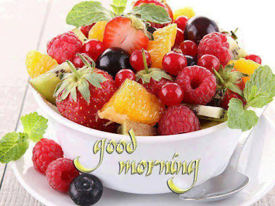  Good morning wallpaper with fruits