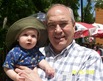 with grandpa and the new hat