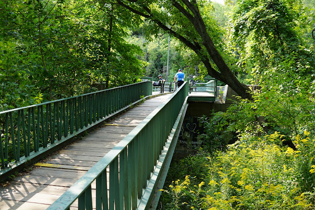 Foot bridge over Humber River