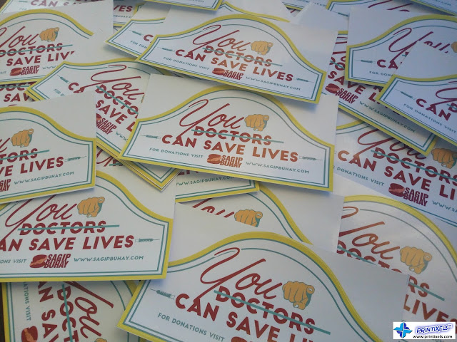 Promotional Stickers - Sagip Buhay Foundation