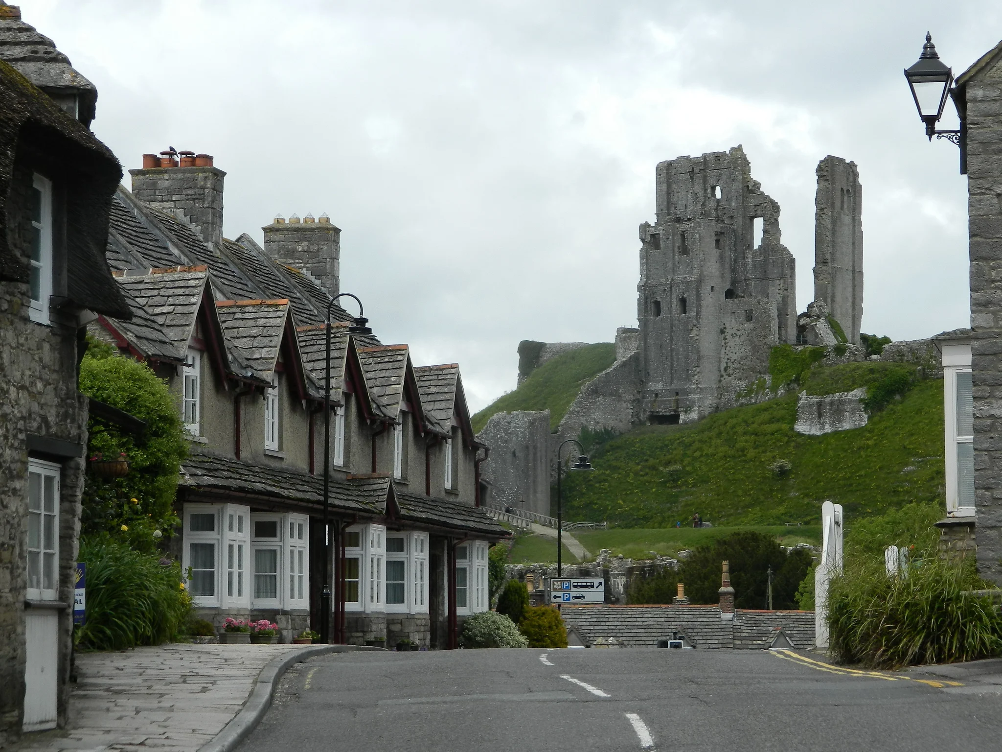 Corfe Castle England