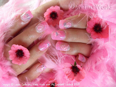 nails ideas: new pink nails concept