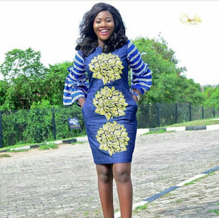 30 Latest Ankara and Jeans Combination