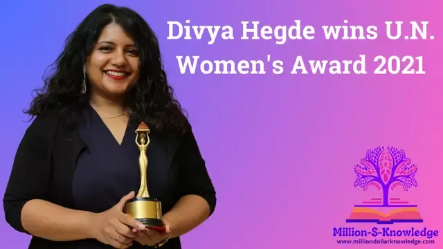 Divya Hegde wins U.N. Women's Award 2021