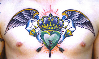 crown tattoos, tattooing