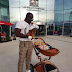 Jim Iyke Steps Out With His Newborn Son For Shopping