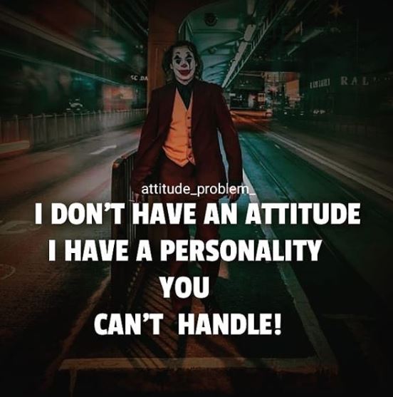 joker attitude dp for boy