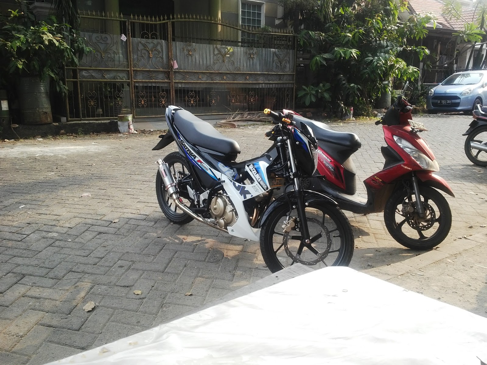 Lightsoul Blogspot Modifikasi Ringan Suzuki Satria FU 150R Juni 2015