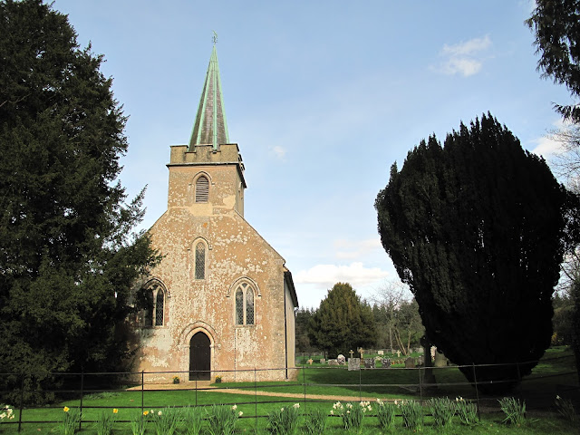 St. Nicholas Church in Steventon – a place Jane Austen knew and loved.