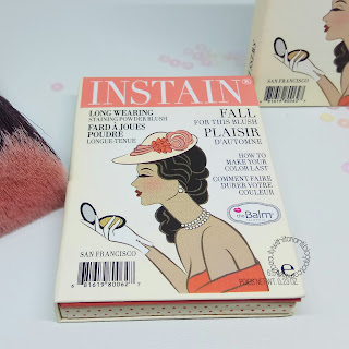 [REVIEW] THE BALM INSTAIN LONG WEARING STAINING POWDER BLUSH SHADE SWISS DOT