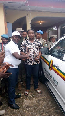 Gov Ayade Donates Patrol Van For Nigerian Peace Corps In Calabar (Photos)