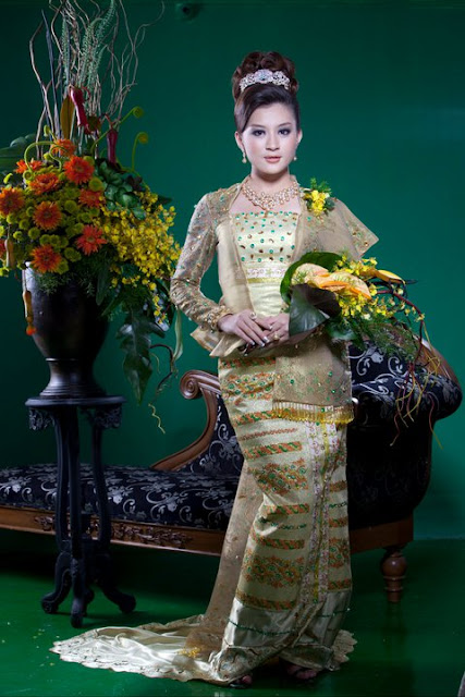 myanmar traditional dress wutt hmone shwe yi