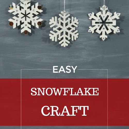 Easy Snowflake Craft To Make With Grandkids 