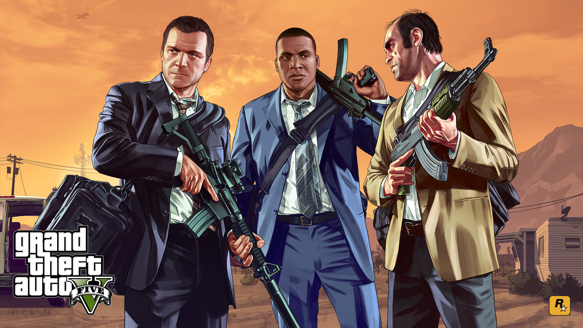 Gta V Wallpaper Hd 1920x1080 Papel De Parede Grátis Para Pc E Celular