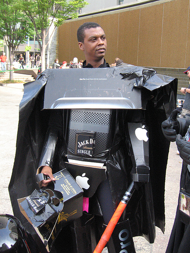 darth vader tattoo. Cardboard Vader - Go boxy!