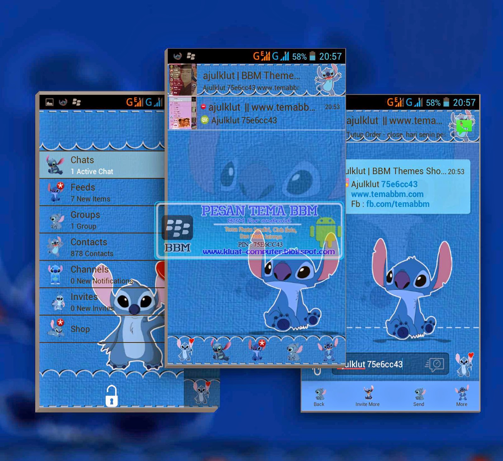 Download Android Tools BBM MOD Lucu Versi 2 7 0 23