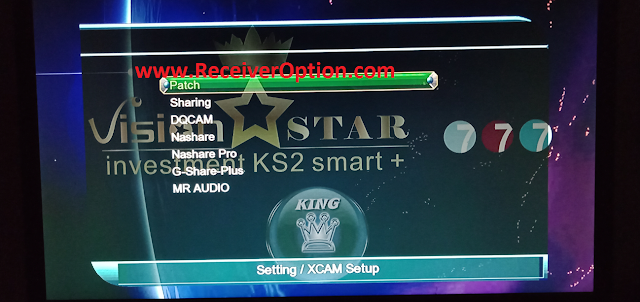 VISION STAR 777 1507G 1G 8M NEW SOFTWARE WITH ECAST & DIRECT BISS KEY ADD OPTION
