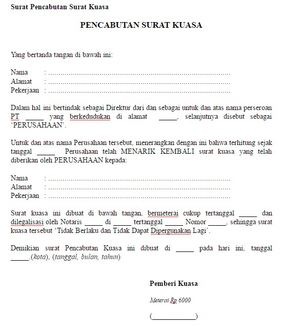 Contoh Surat Lamaran Kerja Resmi Terbaru - Pomegranate Pie