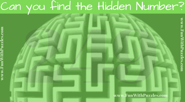 Hidden Number Eye Test Puzzles-4
