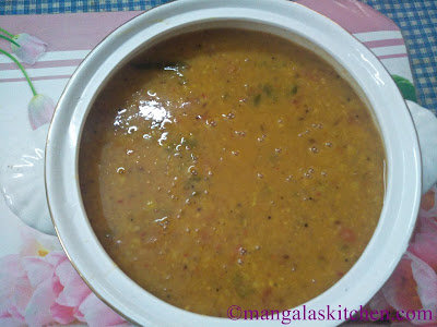 Hotel Style Tiffin sambar