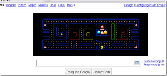 pacman no google