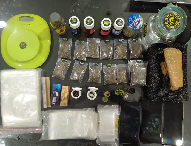 Satresnarkoba Polrestabes Surabaya Berhasil Ungkap Peredaran Narkotika jenis Ganja
