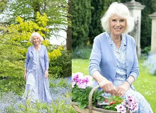 Camilla photographed by Kate Middleton for a magazine cover