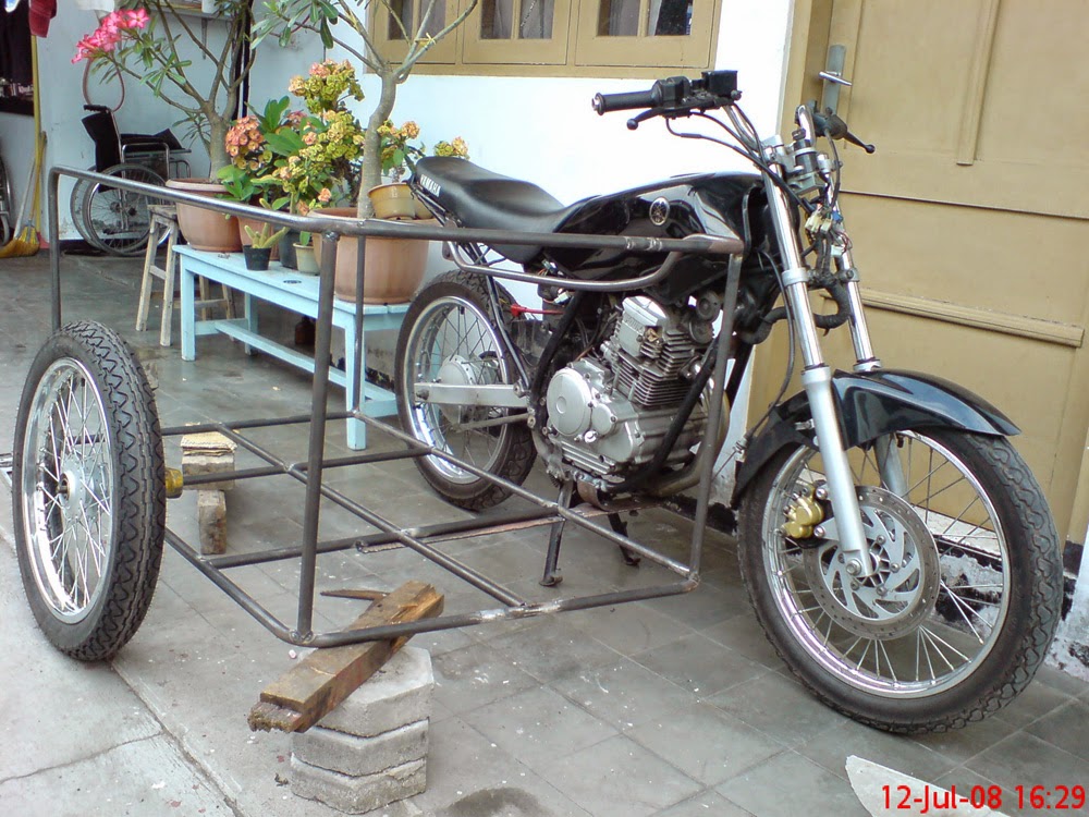 Foto Modifikasi Motor Bebek Yamaha
