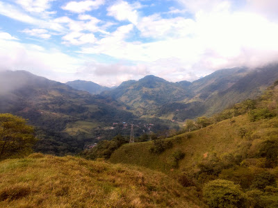 There are plenty of hills to wander all-round Santa María in Colombia's Boyacá Department.