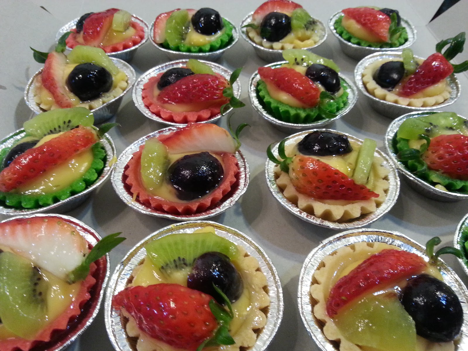 MAKSU JATT ANEKA MASAKAN: FRUITS Tart DN SERI MUKA 