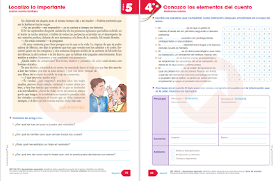 Me Divierto y Aprendo 4° grado bloque 5