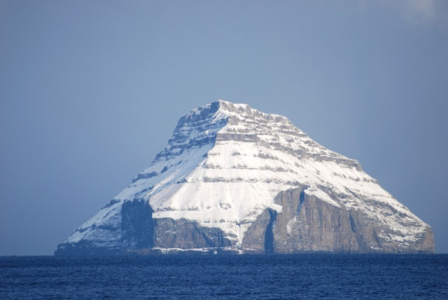 Cloud Covered Island