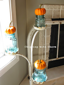 Chipping with Charm:  Simple Fall Mantel 2014...http://www.chippingwithcharm.blogspot.com/