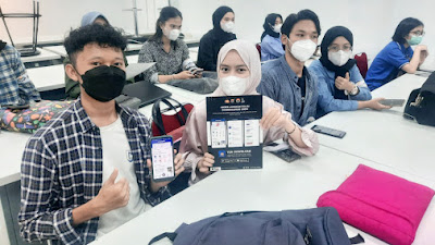 Humas Polda Lampung Sosialisasikan Aplikasi Super App Kepada Mahasiswa