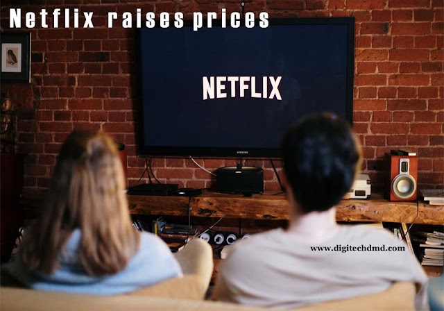 Netflix raises prices on standard and premium plans