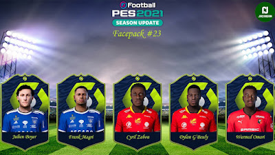 PES 2021 Facepack #23 by Jacobson