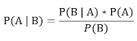 Bayes' Formula