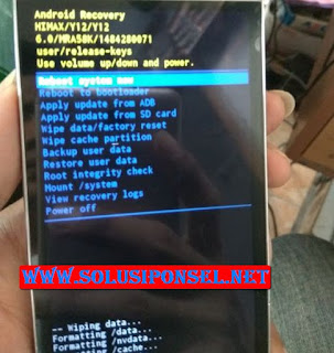 Cara Hard Reset Himax Y12 Dan Bypass Akun Google