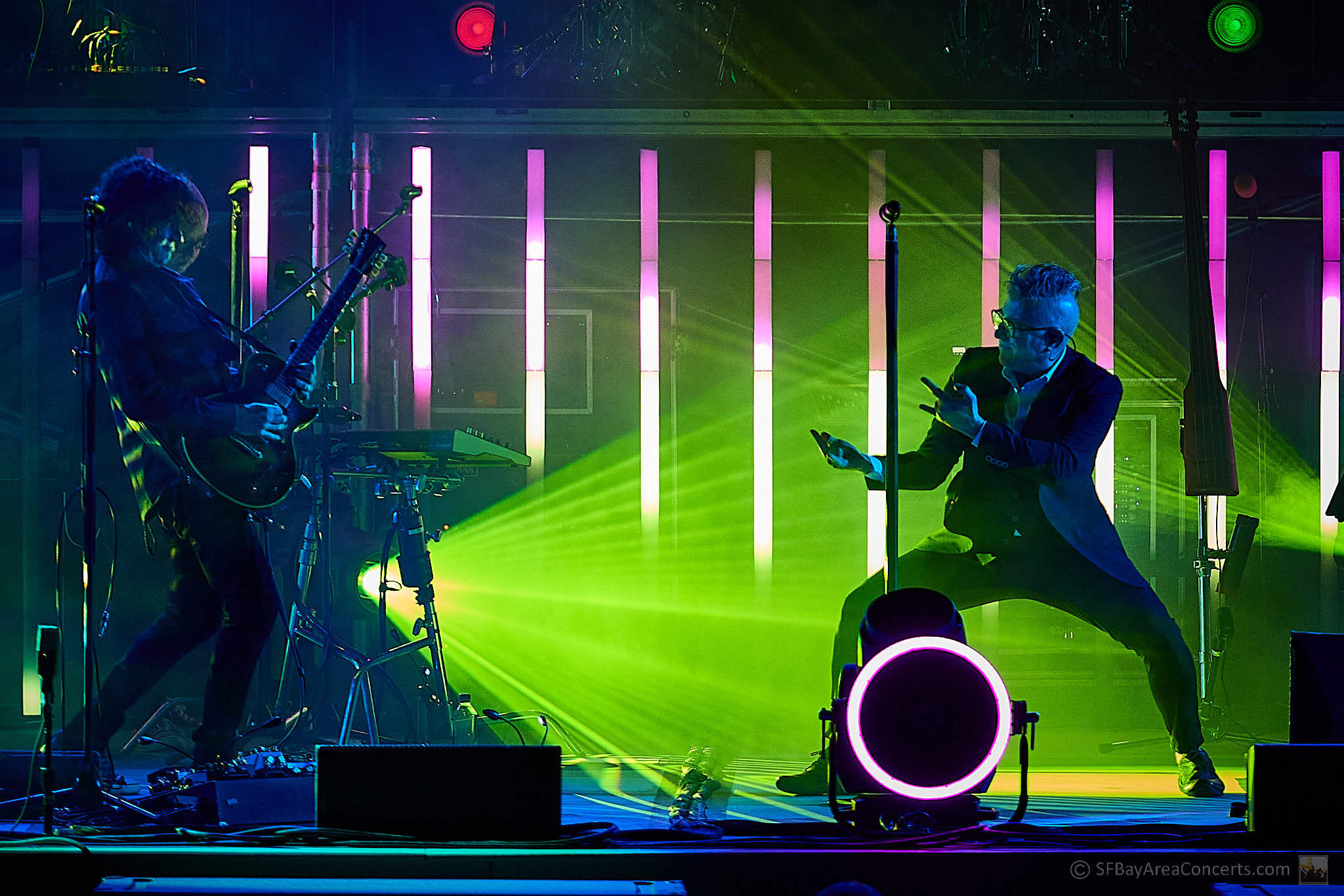 Ler LaLonde & Maynard James Keenan @ the Greek Theatre (Photo: Kevin Keating)