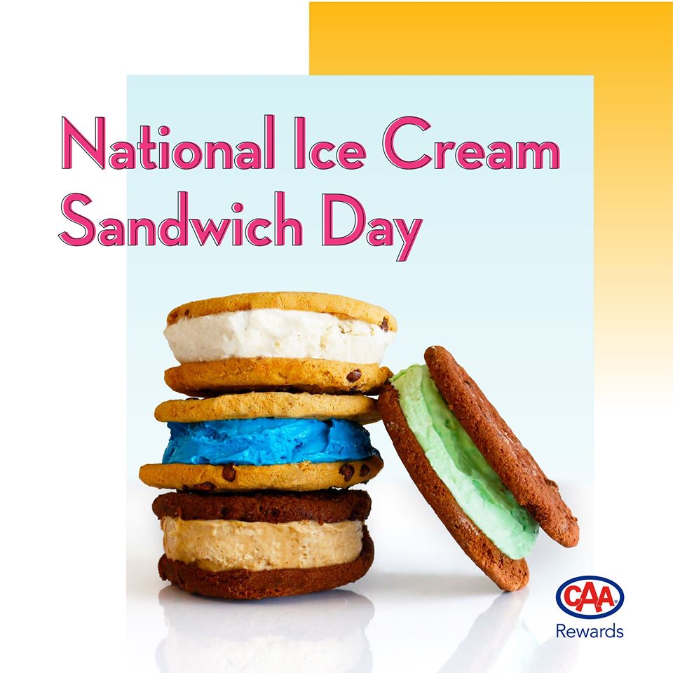 National Ice Cream Sandwich Day