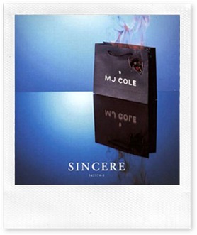 mj cole sincere engraving
